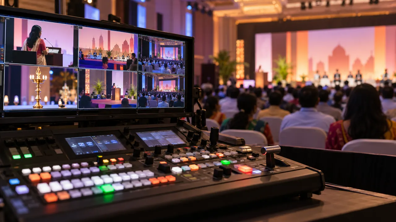 Illustrative scene for Live Streaming & Multi-Camera Production