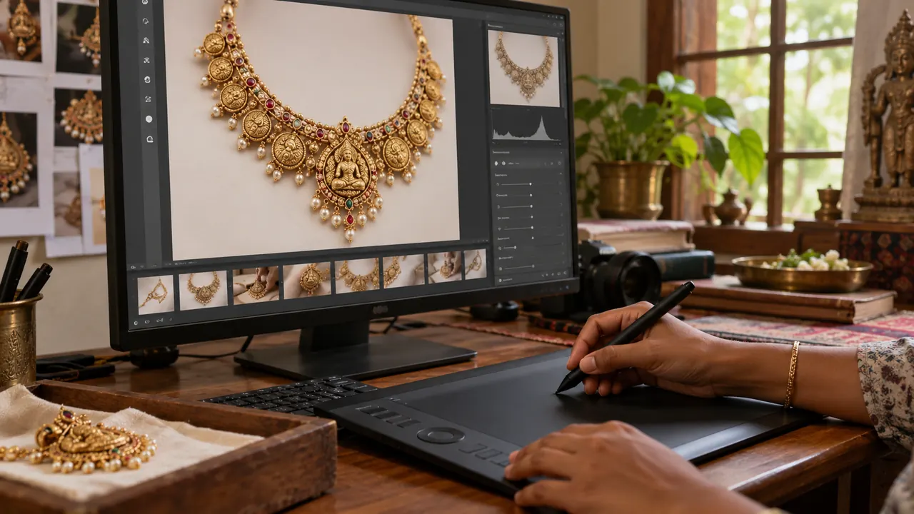 Illustrative scene for Photo Retouching & Image Finishing
