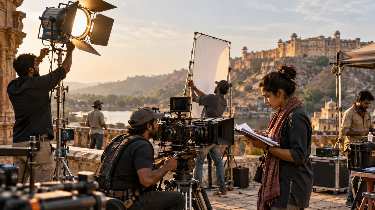 Illustrative scene for Crew & Production Support
